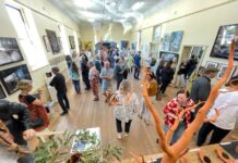 Myponga Hall bustling with art lovers