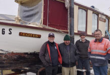 Thief steals historic riverboat propellor