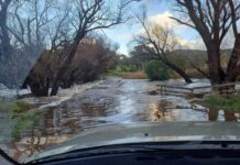 Rising waters hit region