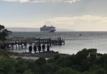 Grand Princess visit signals start of 2023/24 KI cruise ship season