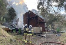 House destroyed in blaze