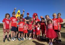 Olympic ambassadors for South Coast Little Athletes