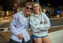 Schoolies celebrate in Victor