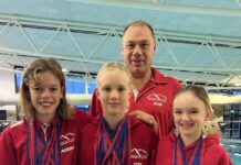 Trio’s swag of medals