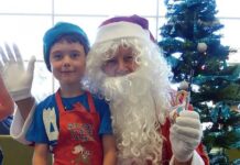 Christmas at the library