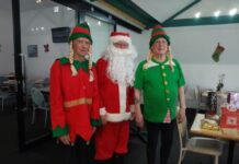 Santa crashes Probus lunch