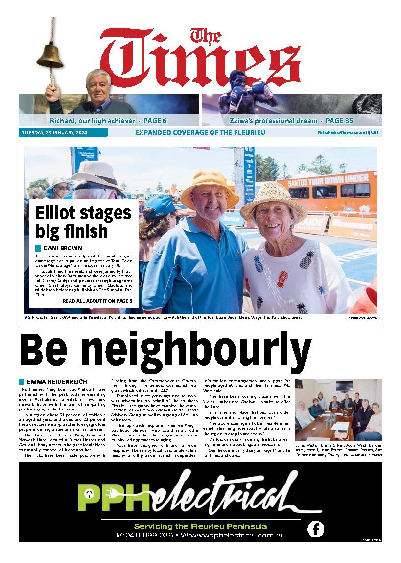 The Victor Harbor Times 23rd January 2024 The Victor Harbor Times   2024 01 23 Vhar 847 65ae508dc675e 