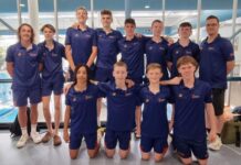 Junior basketballers representing SA