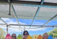 Pool party at Strath