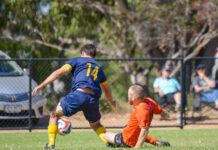 Breakers cup action