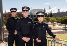 New officers in the region