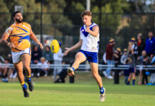 Kicking goals for local clubs