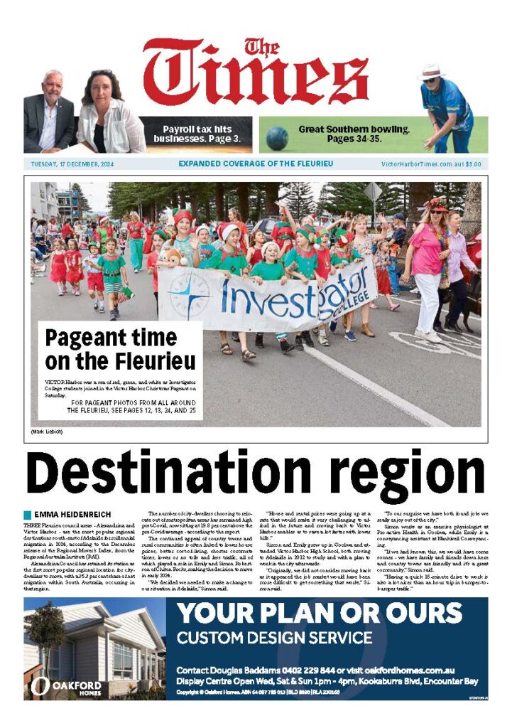 The Victor Harbor Times Th December The Victor Harbor Times