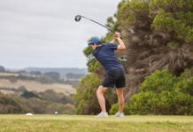 Golfing at McCracken