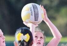 Junior Netball Action