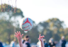 Junior Netball Action in 2025