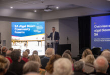 New sites, dates of Fleurieu algae forums