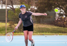 Tennis takes on the weather