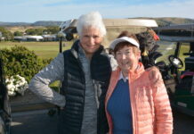 Golfing at McCracken