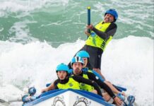 Surf rower selection trials