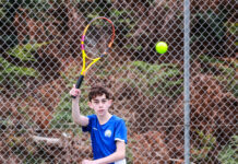 Senior tennis washed out