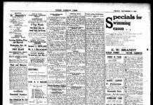 100 years ago this week