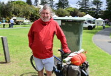 Market day at Goolwa wharf