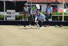 Bowling at McLaren Vale