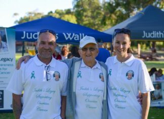 Raising awareness for ovarian cancer