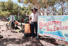 Vintage vehicles in Milang Power Rally