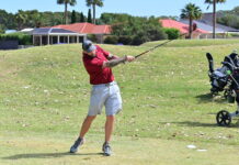 McCracken golf action