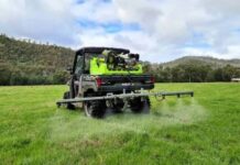 Spray season for farmers