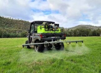 Spray season for farmers