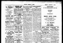 In the paper 100 years ago