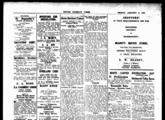 In the paper 100 years ago