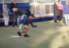 McLaren Vale bowls action