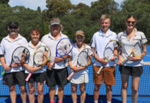 Senior Tennis runner up