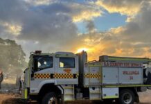 Willunga fire