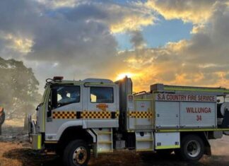 Willunga fire