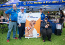 Lions celebrate National Hearing Dog Day