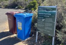 Rubbish bins removed from Newland Head Conservation Park