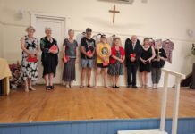 A fashion parade with a difference