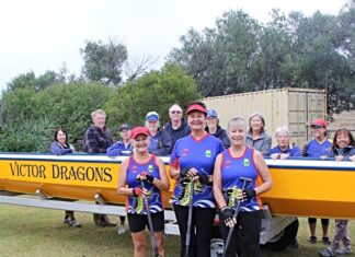 Fleurieu trio picked to paddle