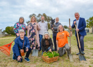 New Cittaslow garden thriving